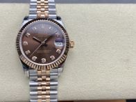 ロレックス腕時計コピー人気物ビジネスカレンダーメンズファッションブラウン