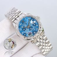 ロレックス腕時計偽物人気物ビジネスカレンダーメンズファッションライトブルー