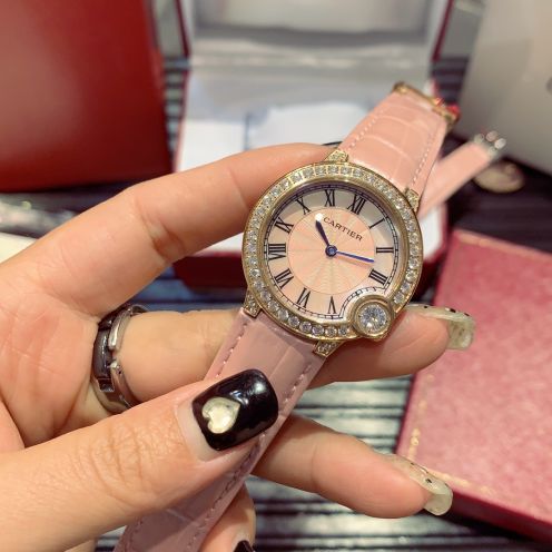 カルティエ腕時計スーパーコピー人気物ビジネスファッションプレゼントローズピンク