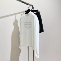 限定セール新品バレンシアガ 偽物 見分け方tシャツ激安通販 綿高品質 ホワイト