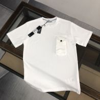 驚きの破格値2023 新着ストーンアイランドコピー tシャツ シンプル感  半袖 100％綿 ホワイト