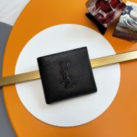 YSLイヴサンローラン ミニバッグ激安通販 単一仕切りの財布 バッグ ブラックロゴ 2023年ysl最新商品 ブラック