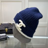 シャネルLOUISVUITTONスーパーコピーニット帽コットンブルー高級カッコイイファッション