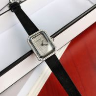 CHANELシャネル公式時計n級品 優雅 レディース専用 薄いワッチ プレゼント レザー 角形 ブラック