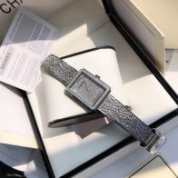 CHANEL シャネル 腕時計 セラミックコピー 優雅 レディース専用 薄いワッチ プレゼント レザー 角形 シンプル キラキラ 