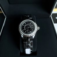 CHANELシャネルの腕時計コピー 優雅 レディース専用 薄いワッチ プレゼント 新商品 ダイヤモンド ブラック