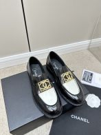 CHAENL シャネルヒール激安通販 レザー 高さ5㎝ ファッション 柔らかい 新品 白い表面 ブラック