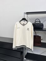 chanel シャネル似てるマーク激安通販 セーター シャツ 快適 柔らかい 純綿 長袖 ホワイト  