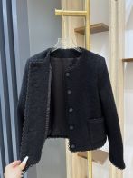 dior アウターコピー ディオール DIOR 長袖 柔らかい フリンジショートジャケット ファッション ブラック