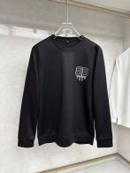 バレンシアガ見分け方ｎ級品 BALENCIAGA 長袖 Ｔシャツ 柔らかい 純綿 スポーツパーカー ブラック