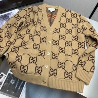 グッチアウターレディース激安通販 GUCCI 柔らかい セーターアウター 厚い 両面兼用 ファッション 男女兼用 イエロー