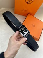 HERMES 限定品エルメスのベルトコピー メンズ ビジネス 紳士 プレゼント記念日 38mmサイズ ベルト ブラック