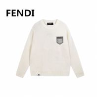 おすすめ品！フェンディ ワイシャツｎ級品 ゆったり長袖セーター 純綿 シンプル 暖かい 快適 柔らかい ホワイト