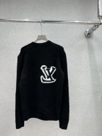 ルイヴィトン 素材スーパーコピー セーター スポーツ 青春 純綿 柔らかい 長袖シャツ ブラック
