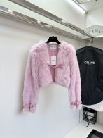 CELINEセリーヌ本物ｎ級品 高級品 羊皮 Vネック 可愛い 暖かい 3色可選 ピンク