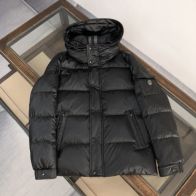 バーバリーキルティングジャケットスーパーコピー 防寒 ダウンジャケット 暖かい フード付き 2色可選 ブラック