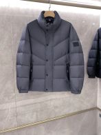 バーバリー コート リバーシブル偽物 ダウンジャケット新販売 暖かい ファッション グレイ