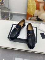 グッチ 靴 履き心地激安通販 高級感 レザー 新販売 ビジネスシューズ メンズ 革靴表面 ブラック