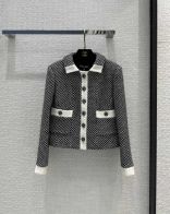 2023定番人気シャネルコート偽物 Chanelの配色襟の短いジャケット