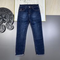 DIOR ディオール サスペンダーコピー ファッション 高品質 ジーンズ デニムズボン メンズ ブルー