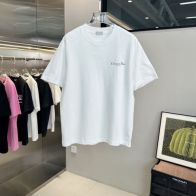 存在感のある白Ｔシャツディオールn級品	 破れデザイン春夏半袖