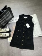 セリーヌ プリーツ スカート激安通販 レディース おしゃれ 暖かい 優雅 無袖ワンピース ファッション ブラック