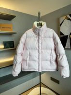 ズッカ ダウン ジャケットスーパーコピー 暖かい 新品販売 ゆったり 両面着用 ピンクとホワイト