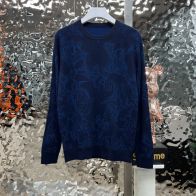 ルイヴィトンのシャツスーパーコピー セータートップス ファッション 暖かい 柔らかい ブルー