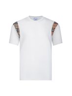 バーバリーBURBERRY限定スーパーコピー半袖Tシャツコットンホワイト柔らかいファッション