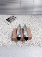 miumiu 厚底 靴コピー レディースシューズ プレゼント 猫靴 ファッション シルバー