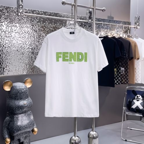 人気セール安いフェンディ新作tシャツスーパーコピー FENDI 2024年早春新作 男女兼用