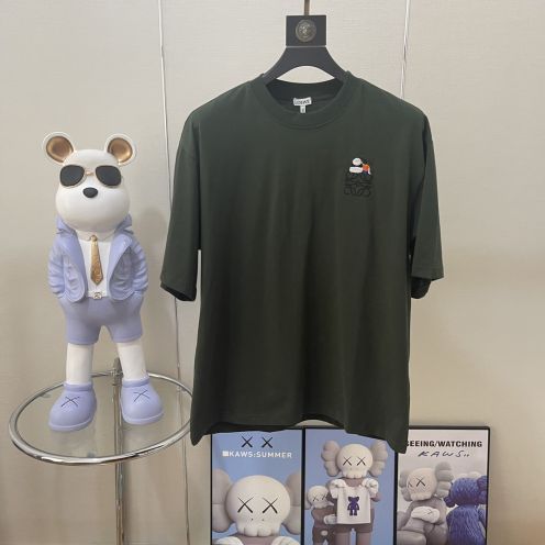 低価直輸入専門店ロエベ 半袖シャツコピー ラウンドネックTシャツ  肌に優しく通気性