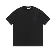 ロエベ定番人気物スーパーコピー半袖Tシャツコットンブラック柔らかい高級