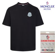 モンクレールn級品スーパーコピー半袖Tシャツコットンブラック柔らかい高級