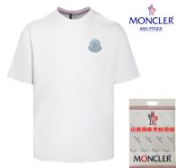 モンクレール偽物スーパーコピー半袖Tシャツコットンホワイト柔らかい高級