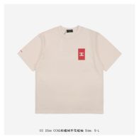 シャネルn級品スーパーコピー半袖Tシャツコットンアンズ色柔らかい高級花柄