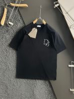 ディオール DIOR限定 スーパーコピー 半袖 Tシャツ コットン ブラック 柔らかい 高級 花柄