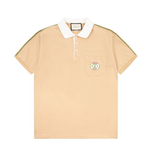 驚きの破格値人気のグッチメンズ  tシャツn級品　小さなロゴが刺繍　POLOシャツ
