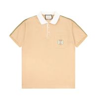 驚きの破格値人気のグッチメンズ  tシャツn級品　小さなロゴが刺繍　POLOシャツ