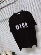 ディオール DIOR限定 スーパーコピー 半袖 Tシャツ コットン ブラック 柔らかい 高級 花柄
