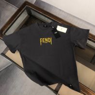 フェンディ n級品 スーパーコピー 半袖 Tシャツ コットン ブラック 柔らかい 高級 花柄