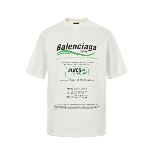 大特価！ 新商品!バレンシアガ イメージtシャツn級品　環境保護のメッセージ　プリント