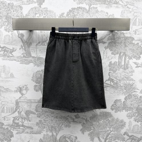 驚きの破格値人気のルイヴィトンスカートn級品 ウォッシュドレタリングスカート コットン素材
