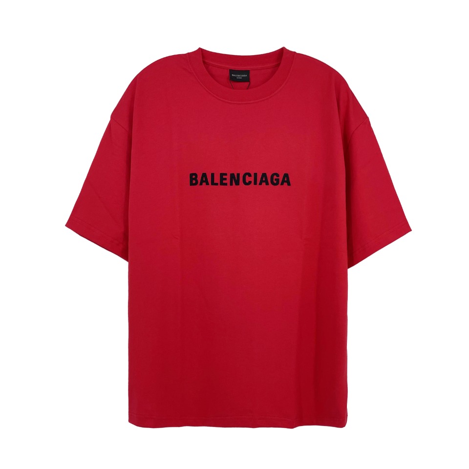 バレンシアガ半袖Tシャツコピーコットン製人気物刺繍ロゴ_5