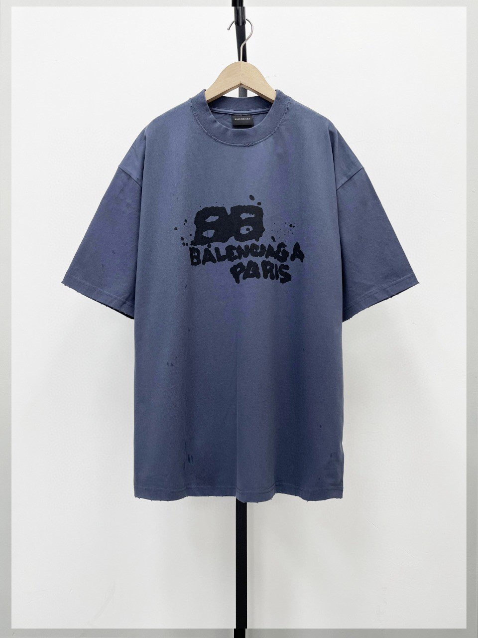 バレンシアガ半袖Tシャツ偽物コットン製軽いファッション柔らかい_1