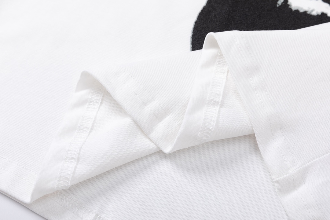 ジバンシィ半袖Tシャツコピーコットン製人気物柔らかい軽い花柄ホワイトファッション_2