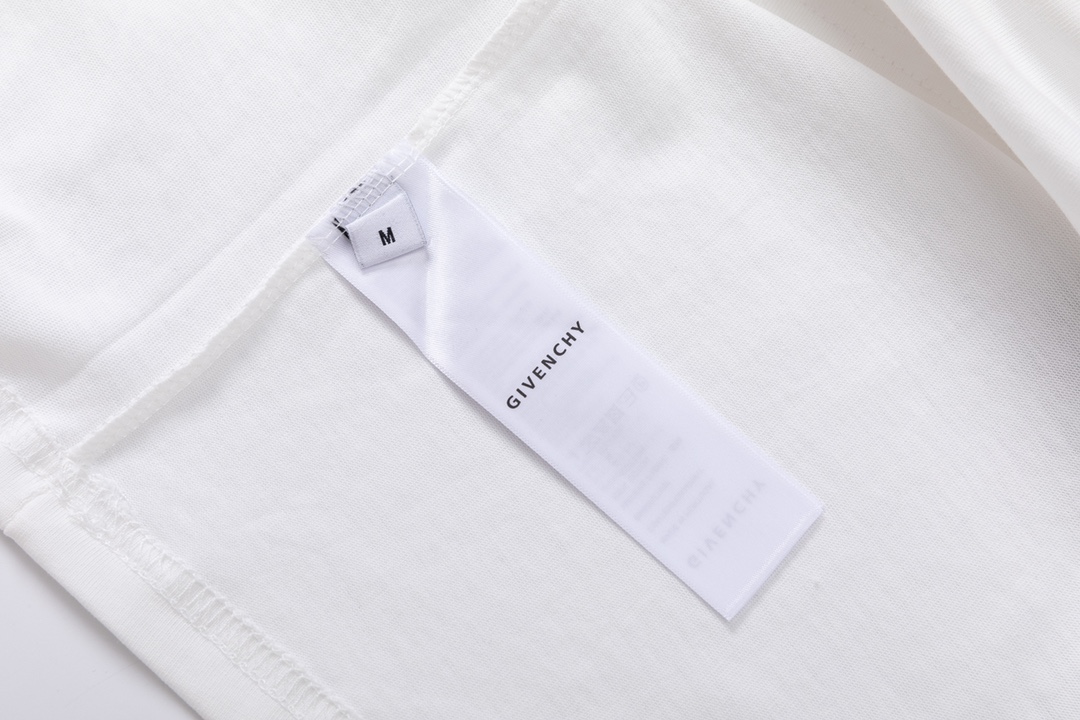 ジバンシィ半袖Tシャツコピーコットン製人気物柔らかい軽い花柄ホワイトファッション_6