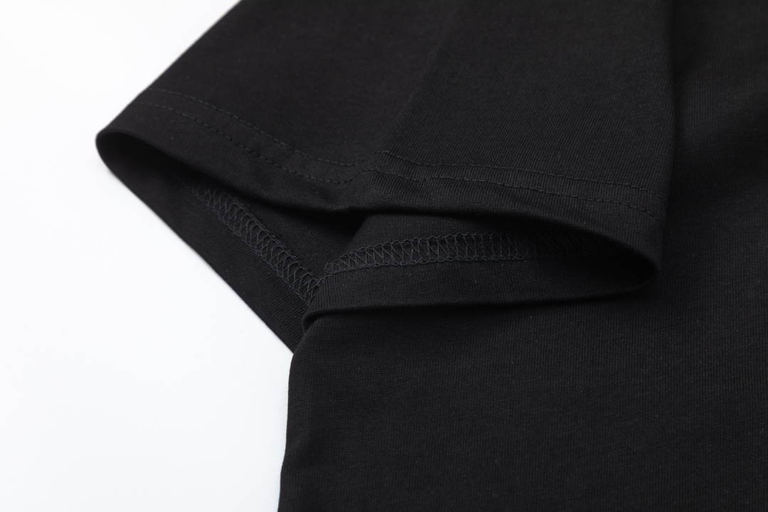  ジバンシィ半袖Tシャツコピーコットン製人気物柔らかい軽い花柄ブラックファッション_3