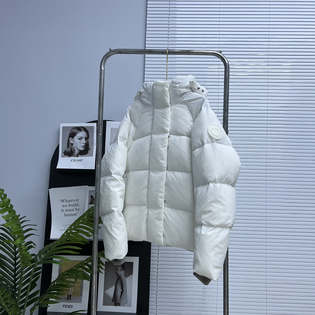 カナダグース軽量ダウンコート高級 ファッションダウンジャケット冬物人気ブランド2602LB1_1