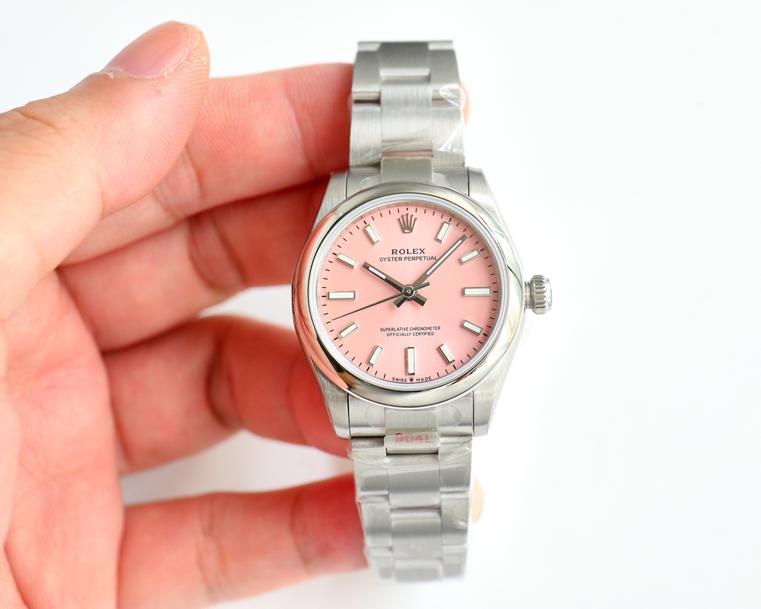  ロレックス腕時計コピー人気物ビジネスカレンダーメンズファッションピンク_1